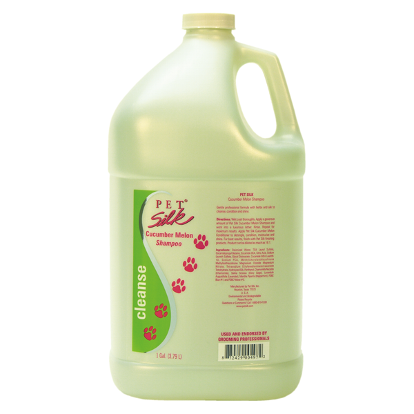 Petsilk-Cucumber Melon Shampoo 1 Gallon